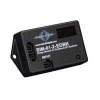 Dakota Digital Interface Module Edelbrock EFI Plastic Black Coolant Temp. Intake Temp. Fuel Pressure or Air/ Fuel Ratio Each BIM-01-2-EDBK