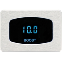 Dakota Digital Gauge Odyssey Series I Vacuum/ Boost Digital 30 inHg - 80 psi Chrome Bezel Teal Display Each ODY-09-5-C-T