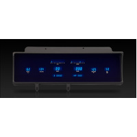 Dakota Digital Gauge Panel Series III Blue Display 1970- 72 For Chevrolet Malibu/ non SS For Chevelle/ El Camino Each VFD3-70C-MAL-B