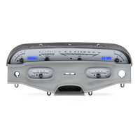 Dakota Digital Gauge Kit 1961 For Chevrolet For Impala Analog Silver Background Alloy Style Face Blue Display VHX-58C-IMP-S-B