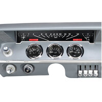 Dakota Digital Gauge Kit 1961- 62 For Chevrolet For Impala Analog Black Background Alloy Style Face Red Display VHX-61C-IMP-K-R