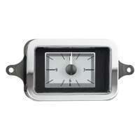 Dakota Digital Analog Clock 1940 For Chevrolet Car Silver Background Alloy Style Face White Display Each VLC-40C-S-W