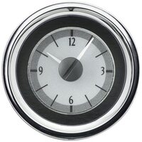 Dakota Digital Analog Clock 1951 For Ford Car Silver Background Alloy Style Face Blue Display Each VLC-55C-S-B