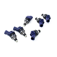 Deatsch Werks Set of 6 740cc Side Feed Injectors for Nissan 300zx 90-96/Skyline and RB25DET 93-98