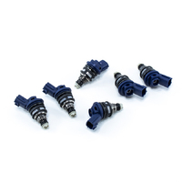 Deatsch Werks Set of 6 950cc Side Feed Injectors for Nissan 300zx 90-96 and Skyline RB25DET 93-98
