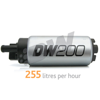 Deatsch Werks DW200 series 255lph in-tank fuel pump w/ install kit for Eclipse (all FWD) 90-94