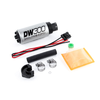 Deatsch Werks DW300 series 340lph in-tank fuel pump w/ install kit for 89-94 240sx and 91-01 Q45