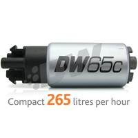 Deatsch Werks DW65C series 265lph compact fuel pump without mounting clips w/ install kit for Civic 06-11