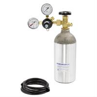 Dedenbear Bottle CO2 2.5 lbs. Aluminum Natural Valve Regulator Plastic Air Tubing Kit