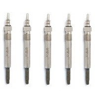 Denso glow plug set for Mercedes W202 C 250 Turbo-D 202.128 OM 605.960 5-cylinder 1995-2000 DG-106