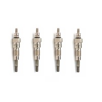 Denso glow plug set for Nissan 720 2.5 D SD25 4-cylinder 1983-1986 DG-157