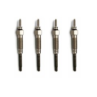 Denso glow plug set for Toyota IV _H1_ _H2_ 2.4 TD LXH12_ LXH22_ 2L-T 4-cylinder 1995-2006 DG-648