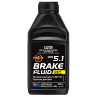 Penrite Brake Fluid DOT 5.1 500ml suits for DOT 3, 4 Super DOT 4 or DOT 5.1