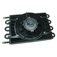 Derale Dyno-Cool 8 Pass Remote Mount Cooler -6AN 17-1/2" x 10-1/4" x 3-3/4"