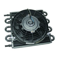 Derale Dyno-Cool 8 Pass Remote Mount Cooler 11/32" 13-5/8" x 10-1/4" x 3-5/8"