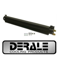 Derale Frame Rail Fluid Cooler -6AN Inlets. 24-3/4" L x 2-1/2" W x 1-3/4" H