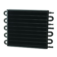 Derale Dual Circuit Tube & Fin Cooler 4 & 6 Pass With Barbs DP13302