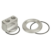 Derale Standard Series Engine Spin-On Adapter 13/16"-16 Engine Thread 1/2" NPT