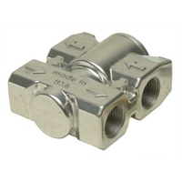 Derale Fluid Control Thermostat 3/8" NPT Inlet / Outlet Ports DP25011