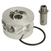 Derale Thermostatic Engine Sandwich Adapter Kit 13/16" Thread 3/8" NPT DP25720