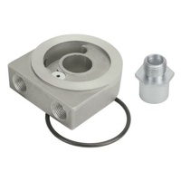 Derale Low Profile Sandwich Adapter Kit Pressure Relief 3/4"-16 Thread 3/8" NPT