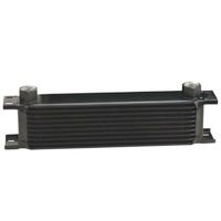 Derale Stacked Plate Cooler 10 Rows -10AN O-ring Female 13" x 3-9/16" x 2"