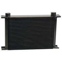 Derale Stacked Plate Cooler 25 Rows -10AN O-ring Female 13" x 8-9/16" x 2"