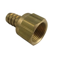 Derale Swivel Hose & Barb Fitting-10AN Female With 1/2" Hose Barb DP98203