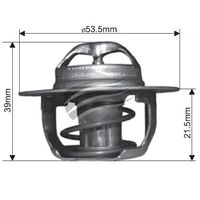 Dayco Thermostat for Peugeot 306 8/1998 - 12/2001 2.0L 4 cyl 16V DOHC MPFI N5 97kW XU10J4R