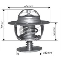 Dayco Thermostat for Hyundai Excel 6/1997 - 4/1998 1.5L 4 cyl 12V SOHC MPFI X3 66kW G4EK