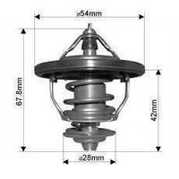 Dayco Thermostat (inc seal) for Kia Cerato 8/2013 - 2.0L 4 cyl 16V V-DOHC FSI YD 129kW G4NC
