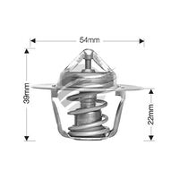 Dayco Thermostat for Ford F250 2/1982 - 9/1984 4.1L 6 cyl 12V OHV Carb 250ci