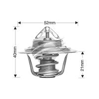 Dayco Thermostat for Chrysler Lancer 5/1979 - 8/1981 1.6L 4 cyl OHV Carb LC 4G32