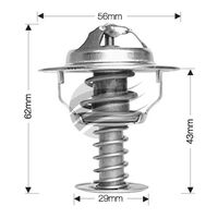 Dayco Thermostat for Mitsubishi Outlander 8/2004 - 10/2006 2.4L 4 cyl 16V SOHC MPFI ZF Mivec 4G69