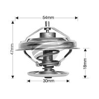Dayco Thermostat for Volvo 245 1/1981 - 12/1982 2.3L 4 cyl 8V SOHC FI B23E