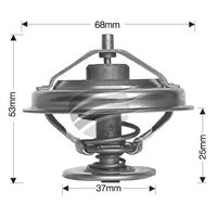 Dayco Thermostat (inc seal) for BMW 3 11/1971 - 1976 3.0L 6 cyl OHC 2 carb E3 M30