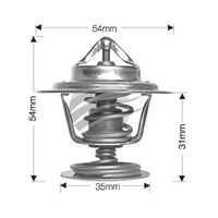 Dayco Thermostat for Fiat X 1/9 8/1981 - 12/1983 1.5L 4 cyl 8V OHC Carb 138A4