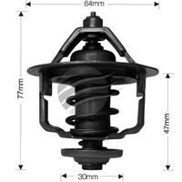 Dayco Thermostat for Honda Accord 12/1997 - 1/2002 3.0L V6 24V SOHC VTEC MPFI CG1 147kW J30A1