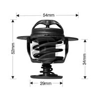 Dayco Thermostat for Nissan Patrol 5/1999 - 9/2007 4.2L 6 cyl 12V OHV Diesel Inj. Turbo Diesel GU 114kW TD42T