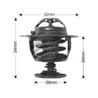 Dayco Thermostat for Honda Civic 11/1995 - 9/2000 1.6L 4 cyl 16V SOHC MPFI EK1 88kW D16Y4