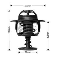 Dayco Thermostat for Ford Courier 12/1998 - 2/1999 2.5L 4 cyl 12V SOHC Diesel PD 64kW WL