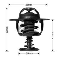 Dayco Thermostat (inc seal) for Mitsubishi Lancer 1994 - 1997 1.8L 4 cyl 16V DOHC EFI LJ 4G93 NZ
