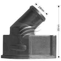 Dayco Thermostat (Housing Type inc seal) for Daewoo Leganza 4/1999 - 1/2004 2.2L 4 cyl 16V DOHC MPFI T22SE