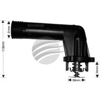 Dayco Thermostat (Housing Type inc seal) for BMW 518i 4/1994 - 12/1995 1.8L 4 cyl 8V SOHC EFI E34 85kW M43B18