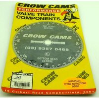 Crow Cams 8in. Degree Wheel  DW1