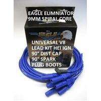 EAGLE 9mm Lead Set For 8Cyl U'versal