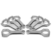 Eagle SB Chev V8 Large Journal With ARP 2000 Bolts Forged H-Beam Conrod Set 6.000" Length