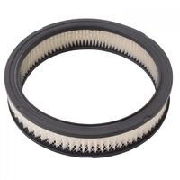 Edelbrock Air Filter Element Replacement Round Paper White 10.0 in. Diameter 2.0 in. Height Each EB1218