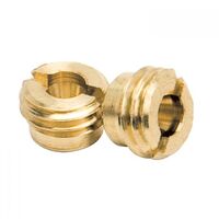 Edelbrock Metering Jets for Performer and Thunder Series AVS Carbs Only Brass Hole Size 0.110 in. Pair EB1432
