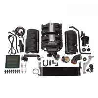 Edelbrock Supercharger System E-Force Stage 1 Roots Black Powdercoated Intercooler For Ford 4.6L 3V Kit EB15890